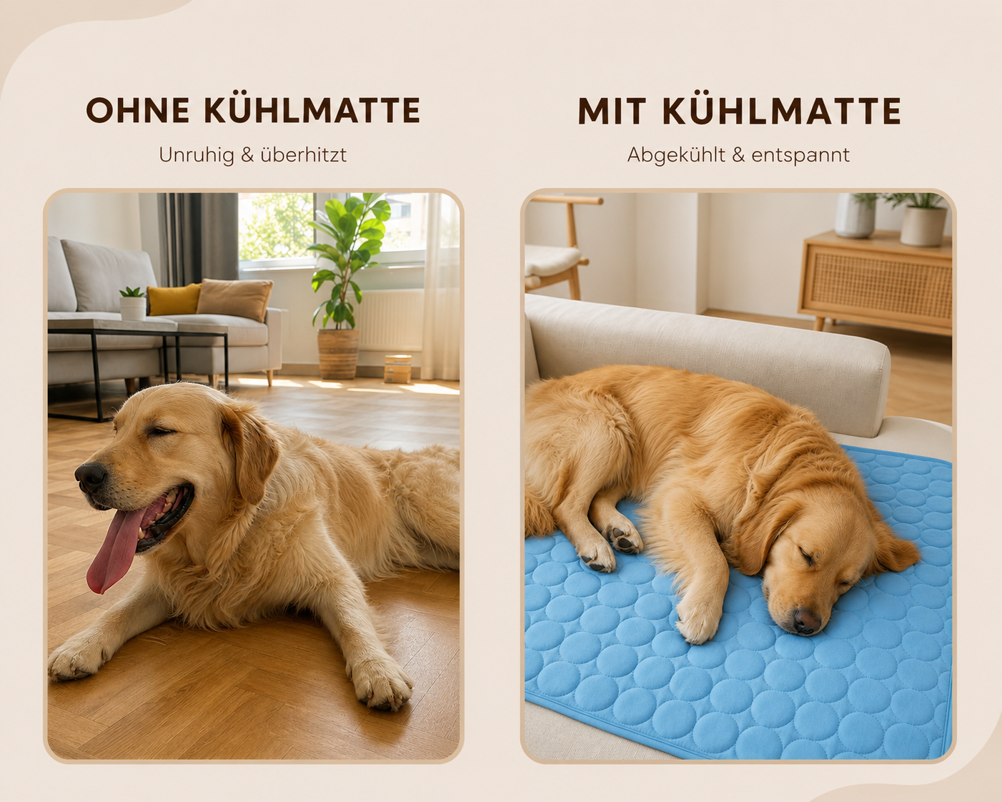 Fellheimat Hunde-Kühlmatte