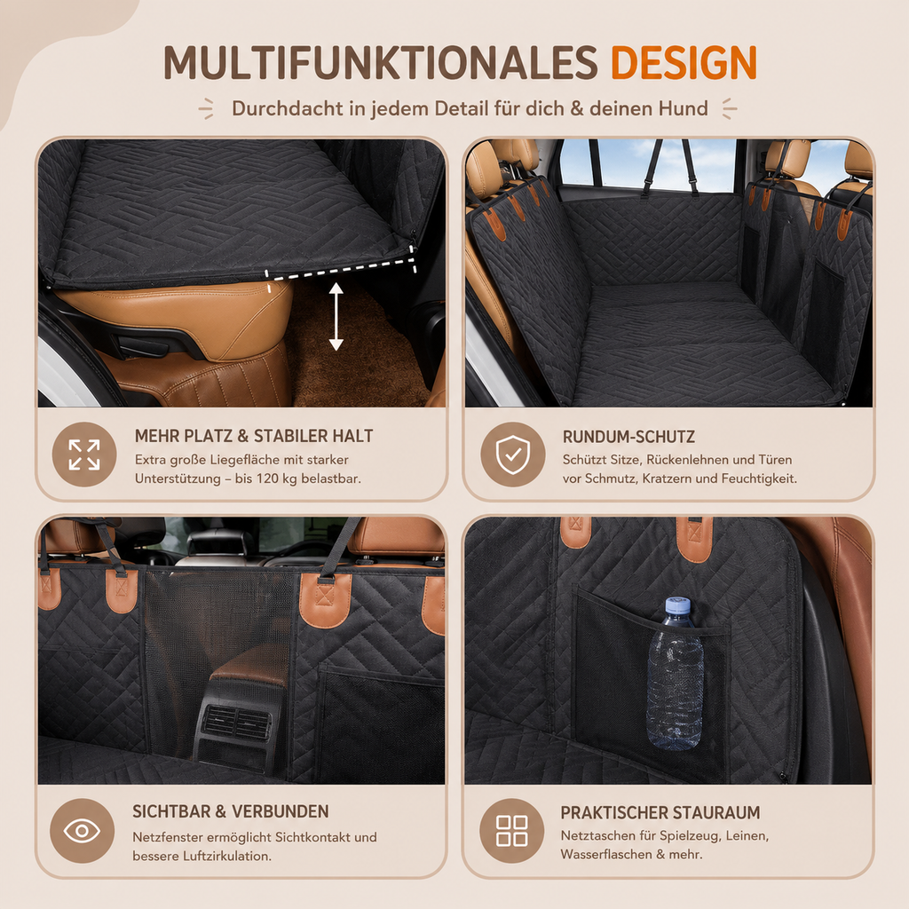 Fellheimat TravelNest™ Auto-Sitzerweiterung