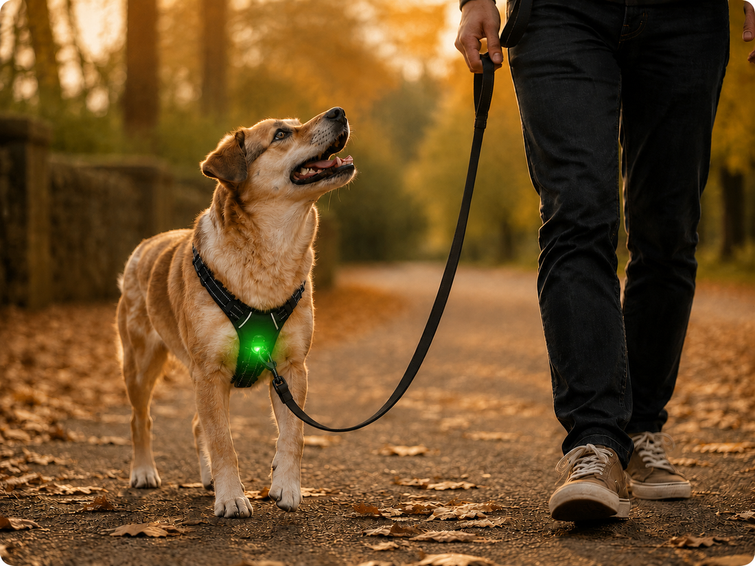Ein Geschirr, das mit deinem Hund arbeitet, nicht gegen ihn